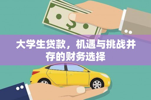 横栏大学生贷款，机遇与挑战并存的财务选择