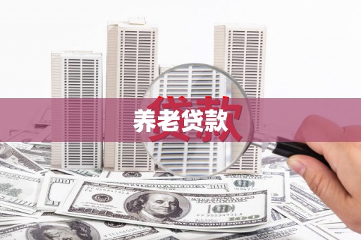 横栏养老贷款