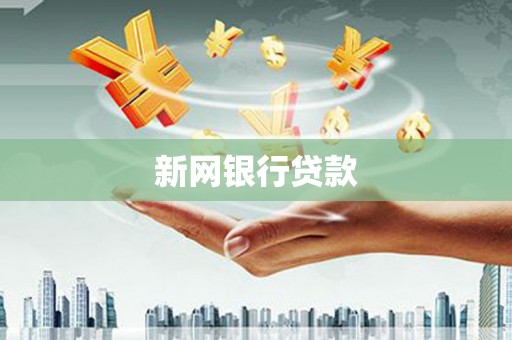 横栏新网银行贷款