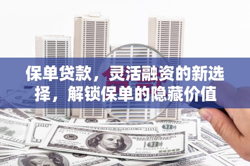 横栏保单贷款，灵活融资的新选择，解锁保单的隐藏价值