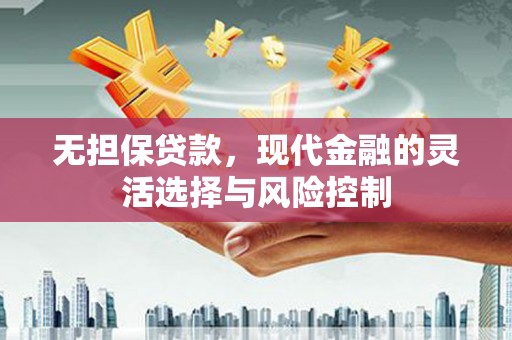 横栏无担保贷款，现代金融的灵活选择与风险控制