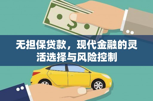 横栏无担保贷款，现代金融的灵活选择与风险控制