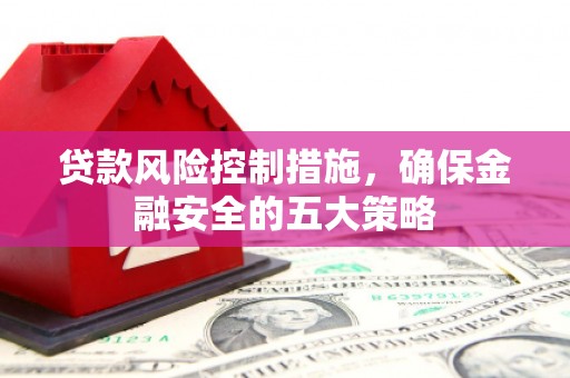 横栏贷款风险控制措施，确保金融安全的五大策略