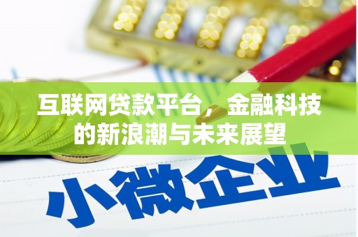 横栏互联网贷款平台，金融科技的新浪潮与未来展望