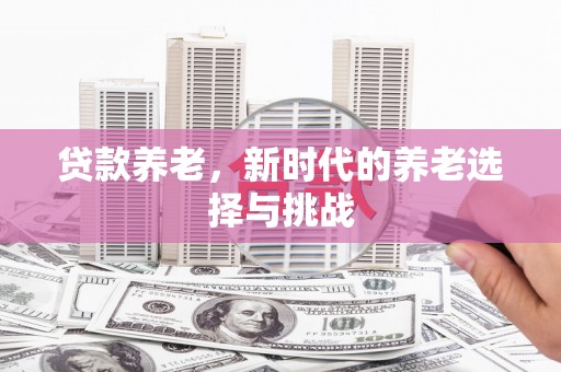 横栏贷款养老，新时代的养老选择与挑战