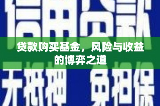 横栏贷款购买基金，风险与收益的博弈之道