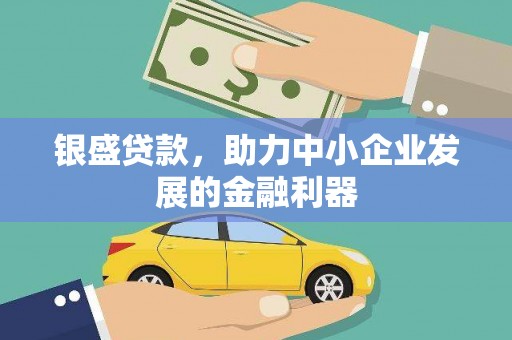 横栏银盛贷款，助力中小企业发展的金融利器