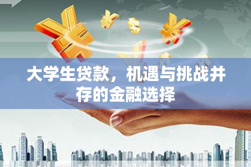 横栏大学生贷款，机遇与挑战并存的金融选择