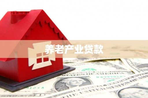 横栏养老产业贷款