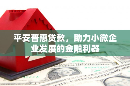 横栏平安普惠贷款，助力小微企业发展的金融利器
