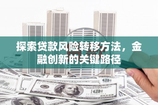 横栏探索贷款风险转移方法，金融创新的关键路径